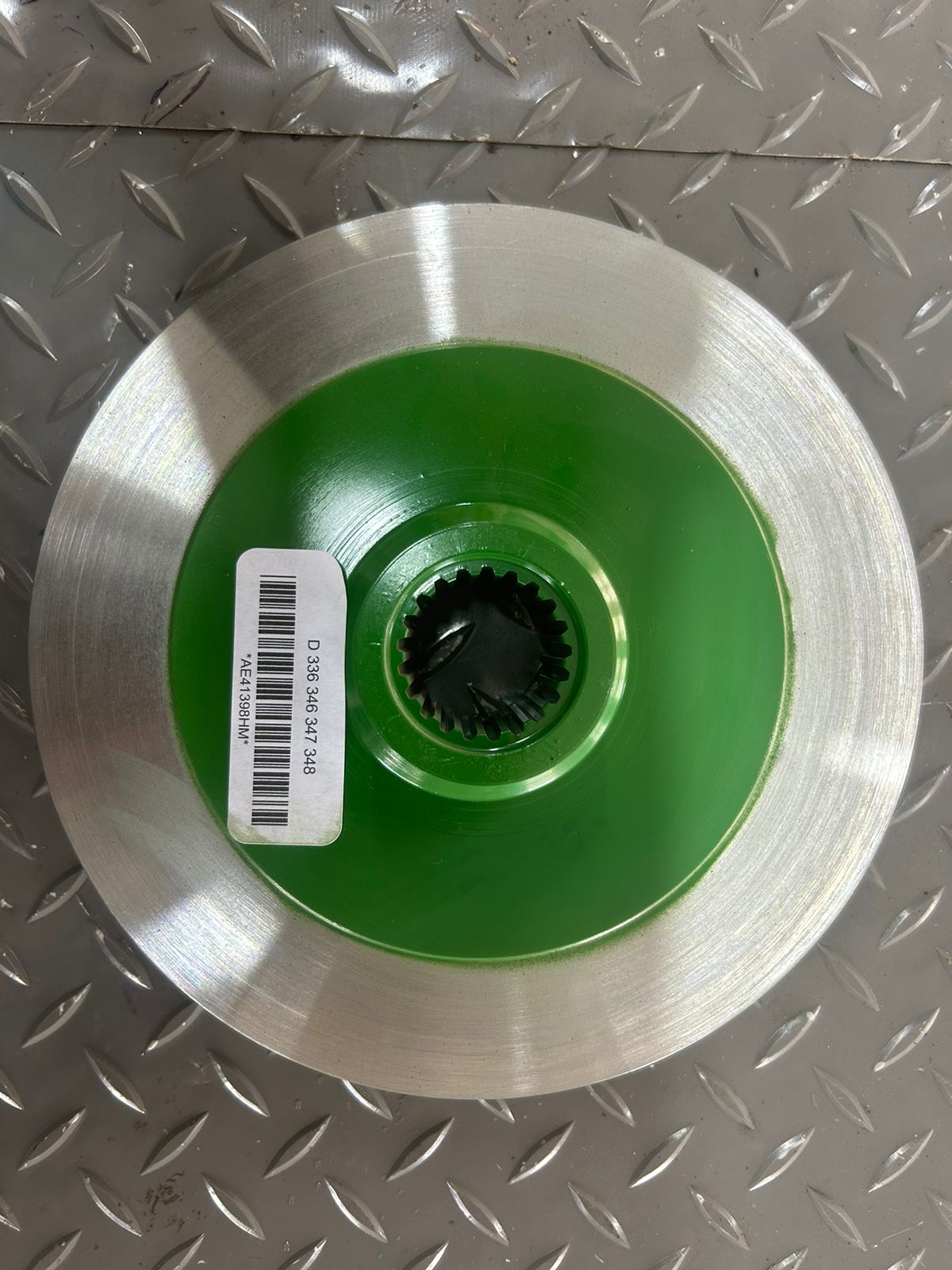 Disco para clutch para emoacadora John Deere 336 a 348