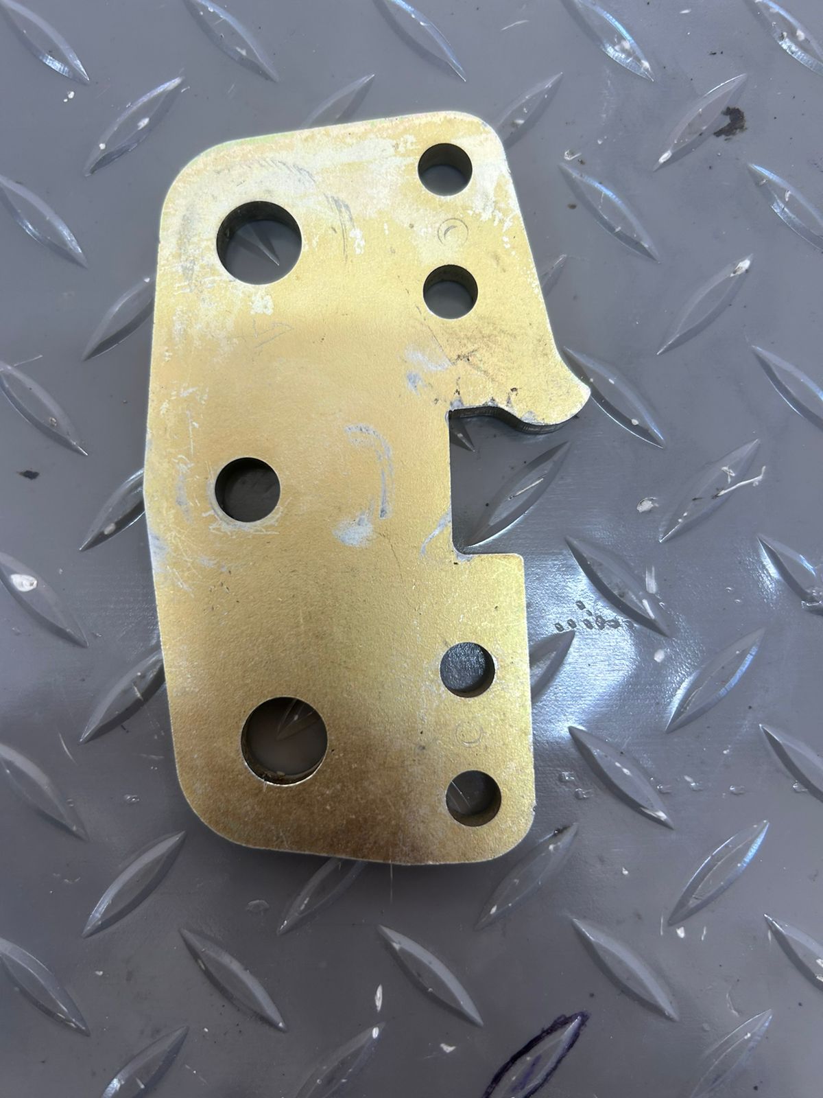 Placa amarrador alambre Jonh deere