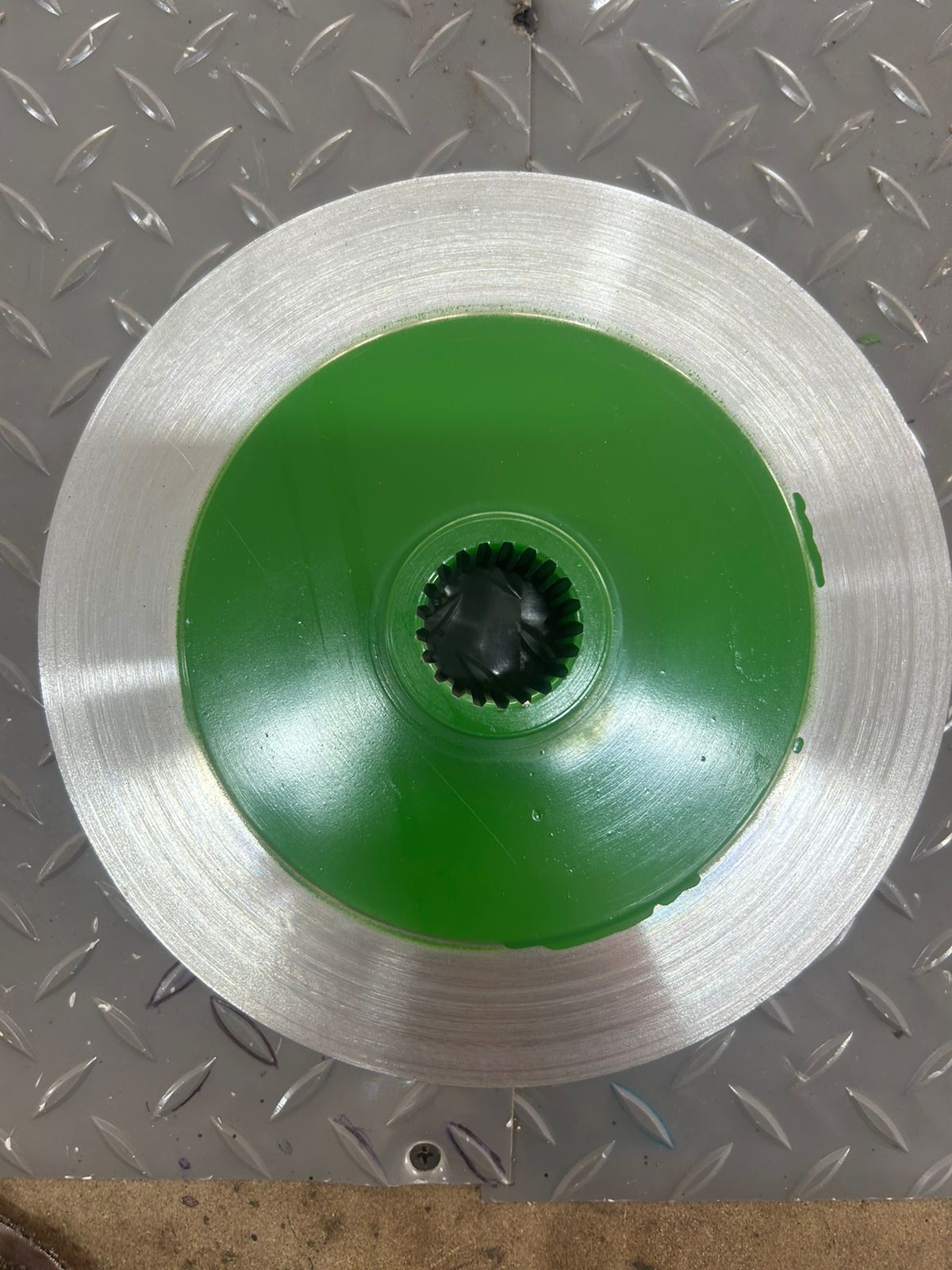 Disco para clutch para emoacadora John Deere 336 a 348